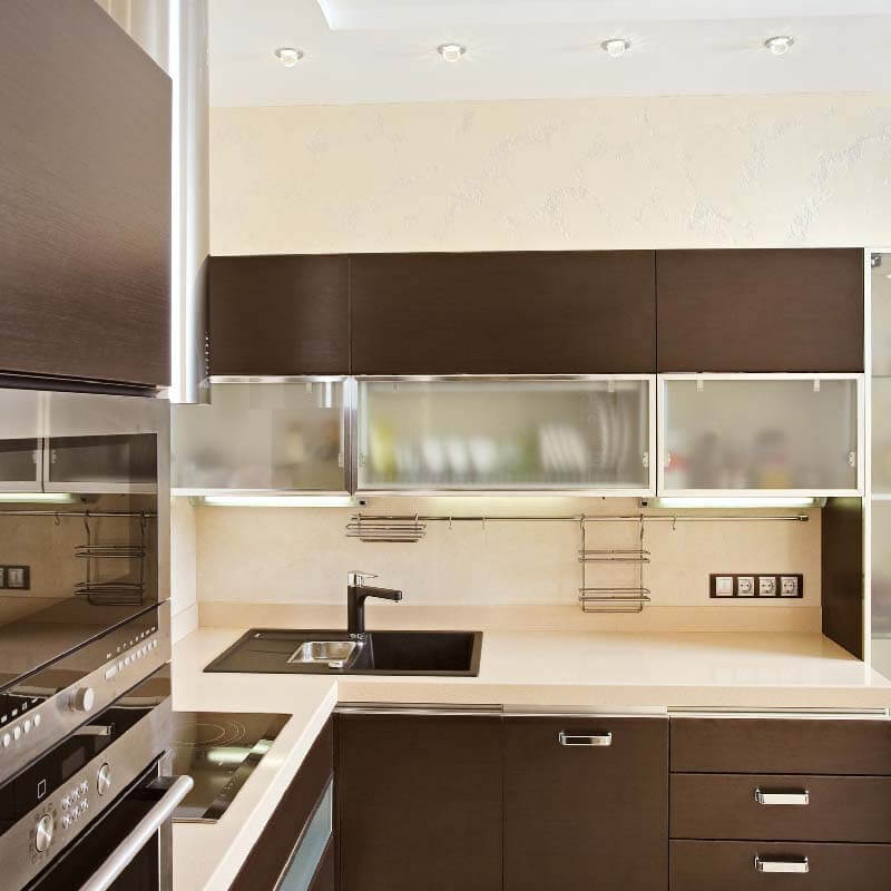 Kitchen Cabinet/cupboard kitchen furniture Full Aluminum Cabinet PVC Panel Cabinet HPL Panel Cabinet Glass Cabinets MDF Cabinets